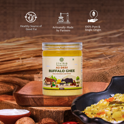 Jivika Pure: Buffalo Ghee  500ml