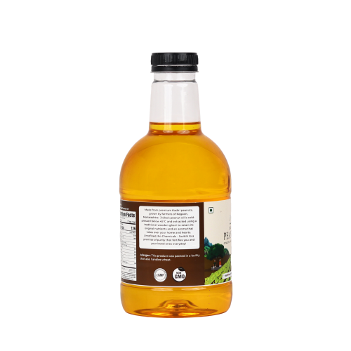 Jivika Pure: Peanut Oil (Wood Pressed/Cold Pressed)  1Ltr