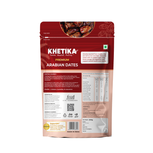 KHETIKA: Premium Arabian Date  500gm