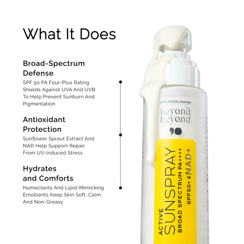 Beyond Beyond: Broad Spectrum Active Sunspray  100ml
