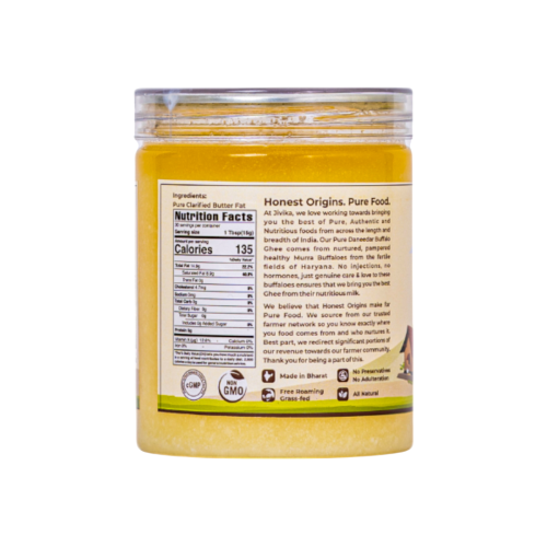 Jivika Pure: Buffalo Ghee  500ml