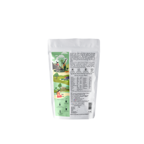 Jivika Pure: Organic Moringa Powder  100gm