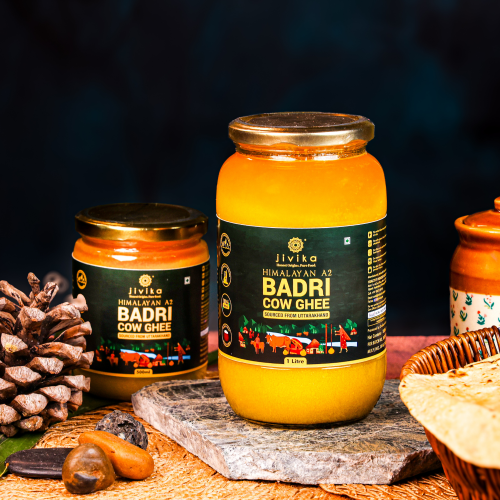 Jivika Pure: Himalayan A2 Badri Cow Ghee 1000ml