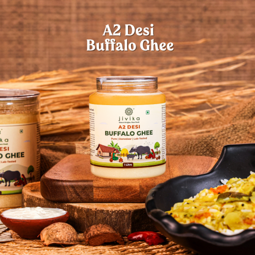 Jivika Pure: Buffalo Ghee  1Ltr