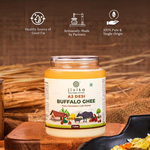 Jivika Pure: Buffalo Ghee  1Ltr