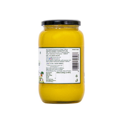 Jivika Pure: Himachal Desi A2 Cow Bilona Ghee  1Ltr