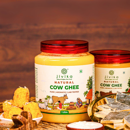 Jivika Pure: Cow Ghee  1Ltr