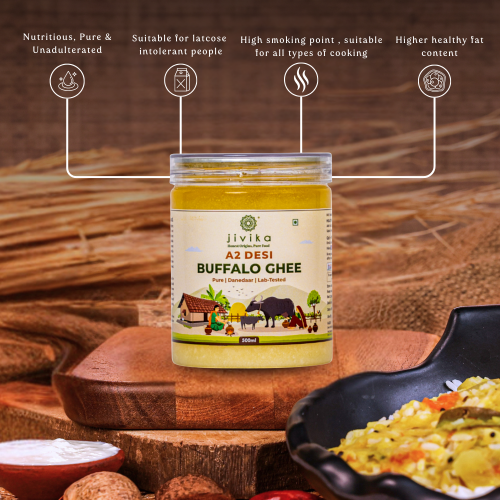 Jivika Pure: Buffalo Ghee  500ml
