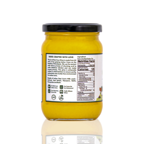 Jivika Pure: Desi A2 Cow Bilona Ghee  250ml