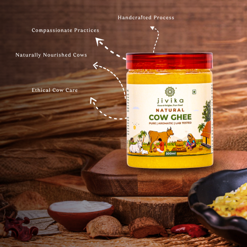 Jivika Pure: Cow Ghee  500ml