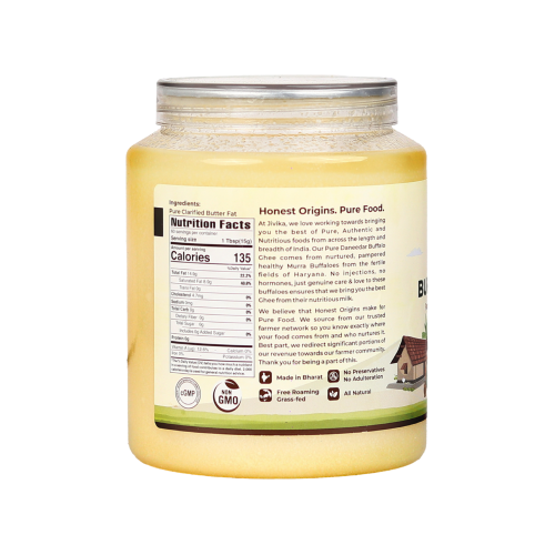 Jivika Pure: Buffalo Ghee  1Ltr
