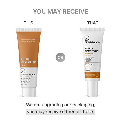 Dermatouch: Bye Bye Pigmentation Removal Cream for Women/Men with Niacinamide - 19G