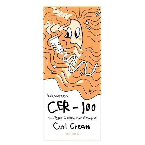 Elizavecca: CER-100 Collagen Coating Hair A+ Muscle Curl Cream 120ml