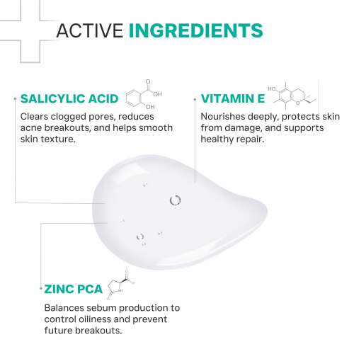 Dermatouch: Dermatouch Salicylic Acid 2% Face Wash | For Acne & Oil Control | Suitable To All Skin Types | For Both Men & Women | 100ml  Pack Of 3