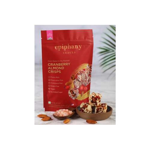 Epiphany: Cranberry Almond Crisps   85gm