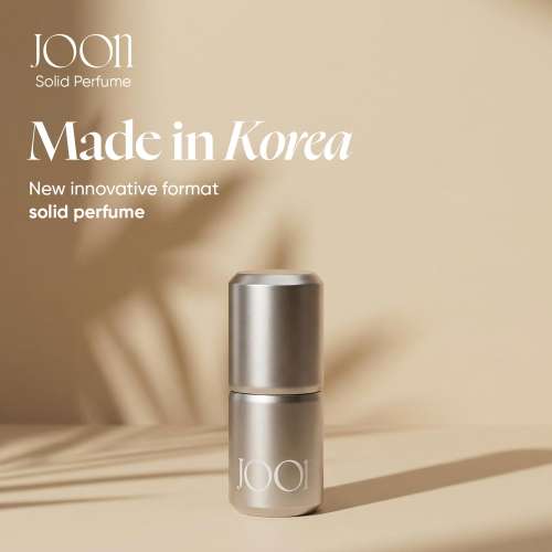 The Joon Shop: Solid 1|Solid Perfume|Citrus Woody| Cardamom Bergamot Sandalwood|Made in Korea|Alcohol Free, Moisturising, Vegan, Natural Extract 6gm