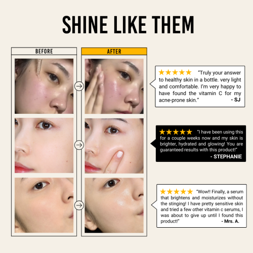 Jumiso: All Day Vitamin Brightening & Balancing Facial Serum, 30ml