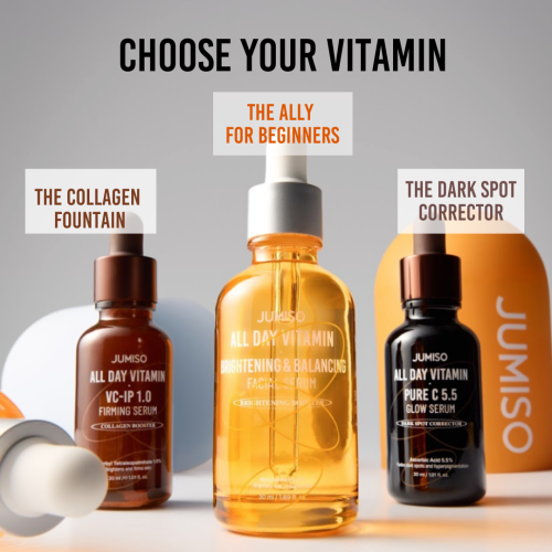 Jumiso: All Day Vitamin Brightening & Balancing Facial Serum, 30ml