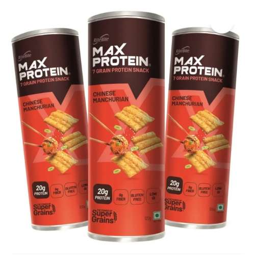 RiteBite Max Protein: Chips - Chinese Manchurian [Pack of 3] - 360gm