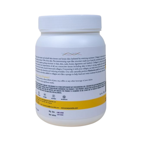 EVERPURE LIFE: Marine Collagen + Skin & Beauty + Vitamin C & Hyaluronic Acid 300gm