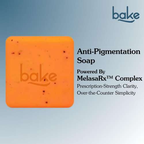 Bake Cosmetics: 2% Kojic Acid Scrub Soap for Pigmentation, Dark Spots & Tan Removal with Alpha Arbutin & MelasaRx- (Pack of 3 - 100gm x 3)