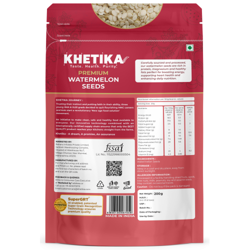 KHETIKA: Premium Watermelon seeds 200gm