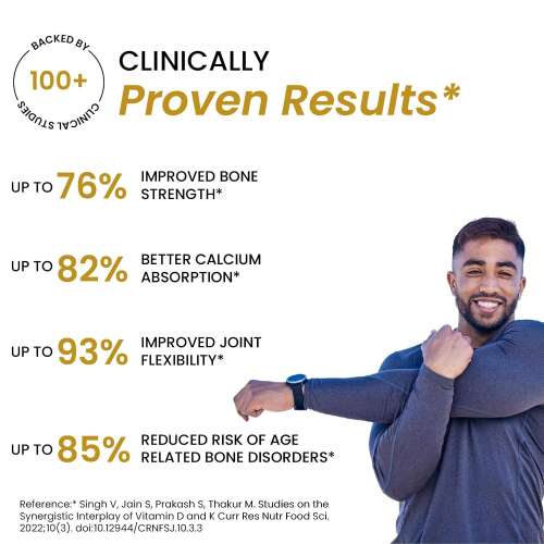 Vlado's Himalayan Organics: Vlados Himalayan Organics Liposomal Calcium 2100mg with Vitamin D3 + K2 (MK-7) & Vitamin B12 | Better Absorption | Supports Healthy Bones, Heart, Joints & Recovery | For Men & Women | 60 Veg Tablets