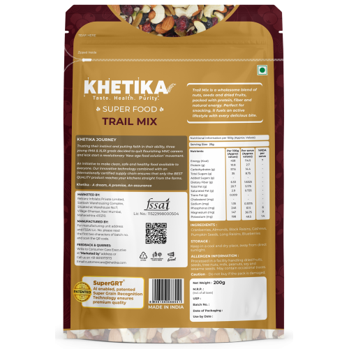 KHETIKA: Premium Trail mix  200gm