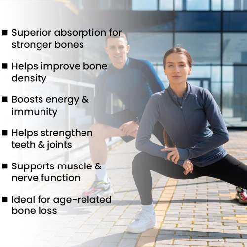 Vlado's Himalayan Organics: Vlados Himalayan Organics Liposomal Calcium 2100mg with Vitamin D3 + K2 (MK-7) & Vitamin B12 | Better Absorption | Supports Healthy Bones, Heart, Joints & Recovery | For Men & Women | 60 Veg Tablets