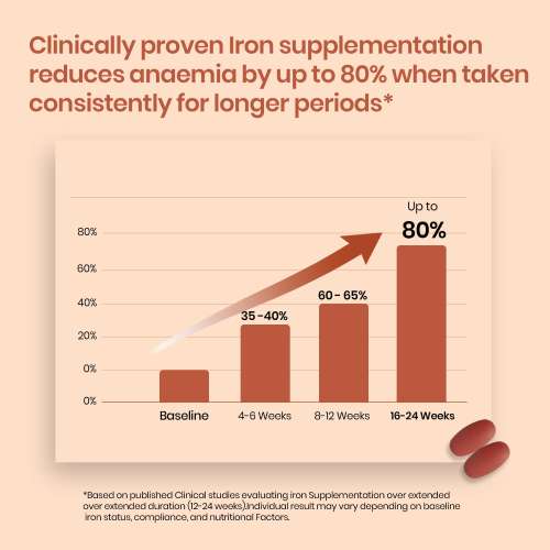 Vlado's Himalayan Organics: Vlado's Himalayan Organics Liposomal Iron supplement with Vitamin C,B12,Zinc & Folic Acid | Boost Hemoglobin Levels | Improves Concentration Level,Energy & Blood Building-100 Veg Tablets