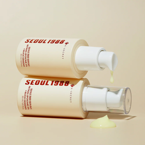 K-Secret: Seoul 1988 Serum: Retinal Liposome 2% + Black Ginseng 30ml