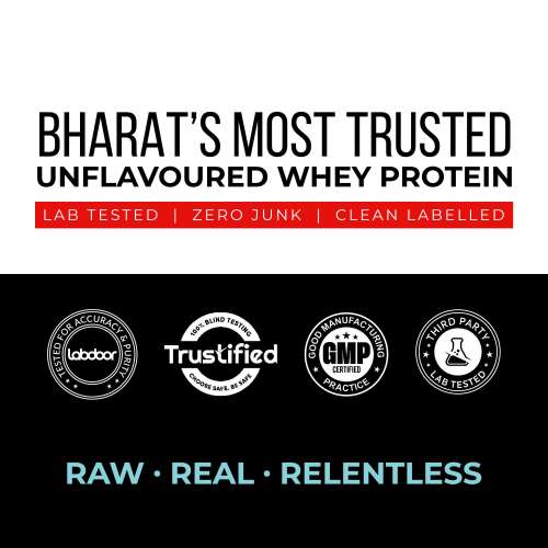 AS-IT-IS Nutrition: ONE Whey Protein Concentrate I Pure, Clean & Raw I 28g Protein per Serve, Unflavoured 1kg I Labdoor & Trustified Certified I No Amino Spike OR Heavy Metals I Protein for All Ages Adults