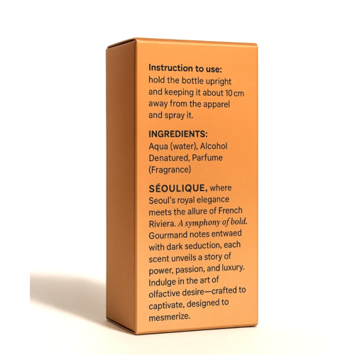 Seoulique: The King - EDP for Men 50ml