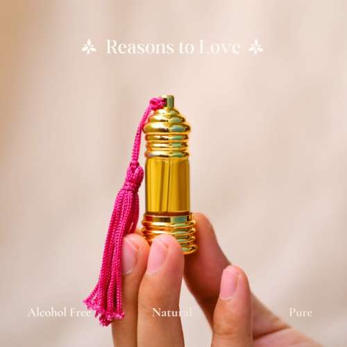 Boond Fragrances: Gulabi Natural Perfume Oil (Indian Rose Attar) |3ml (3)