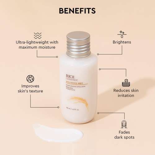 The Face Shop: Rice & Ceramide Moisturizing Emulsion 70ml