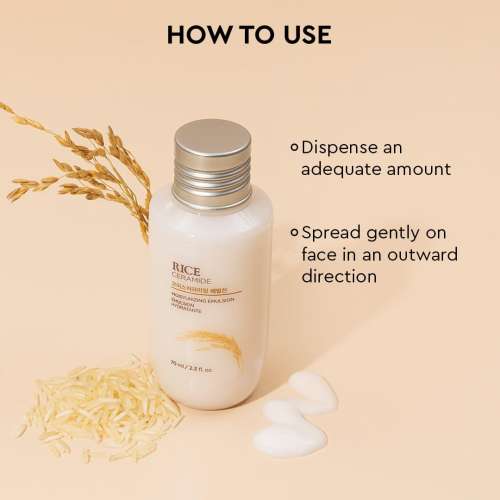 The Face Shop: Rice & Ceramide Moisturizing Emulsion 70ml