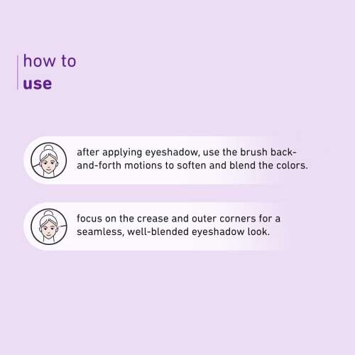 Plum: 06 Soft Blend Liner & Spoolie Brush