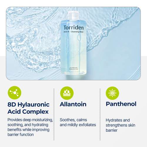 Torriden: Dive In Cleansing Water 400ml
