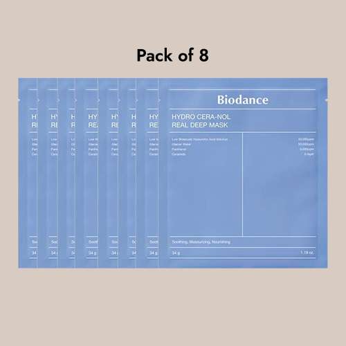 Biodance: Hydro Cera-Nol Real Deep Mask Pack of 8