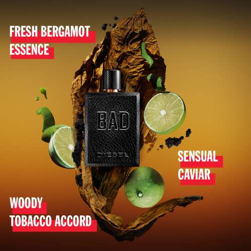 DIESEL: BAD Eau de Toilette For Men 100ml