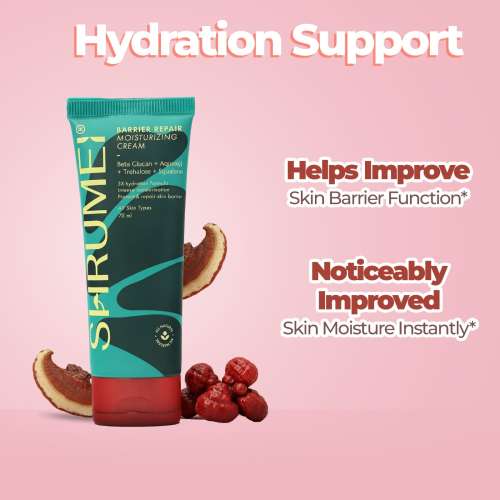 Shrumei: Barrier Repair Moisturizing Cream ,100% Natural ,3X Hydration Formula for All Skin Type 75ml