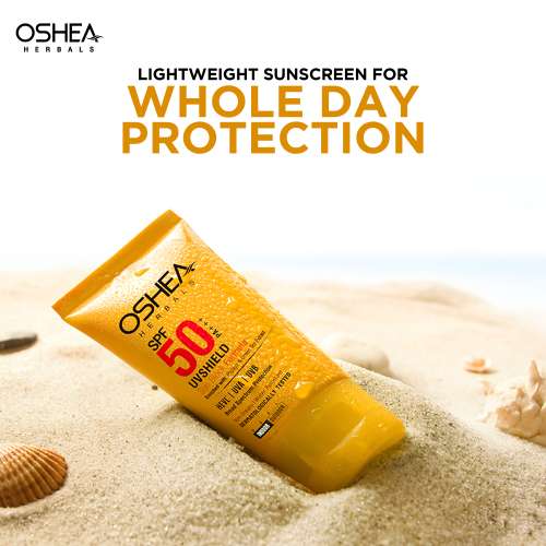Oshea Herbals: Uv Shield Sun Block Formula SPF 50 PA+++ 120gm