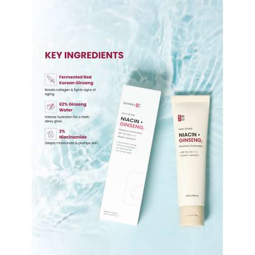 SSUNSU: Niacin Ginseng Moisture Sunscreen 72ml
