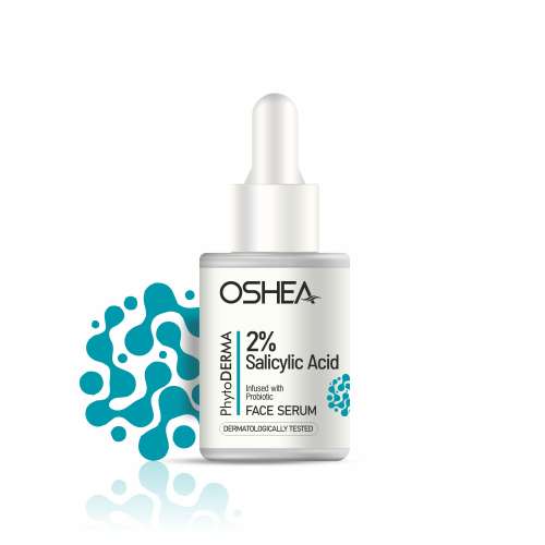 Oshea PhytoDERMA: 2% Salicylic Acid Serum infused with Probiotic Face Serum 30ml