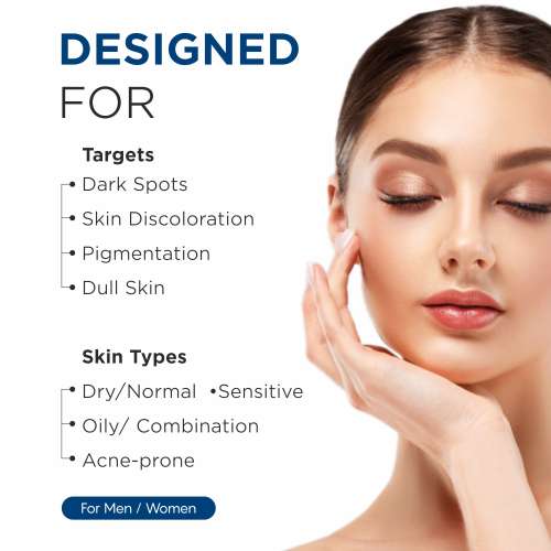 Oshea PhytoDERMA: 2% Kojic Acid Face Serum with 1% Alpha Arbutin & Niacinamide infused with Blueberry Face Serum 30ml