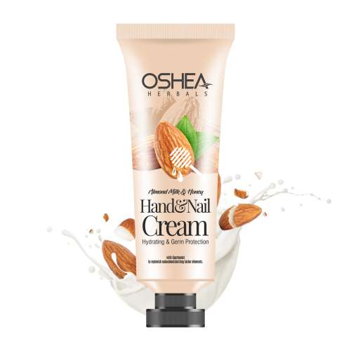 Oshea Herbals: Almond Milk & Honey Hand Cream & Nail Cream 30gm