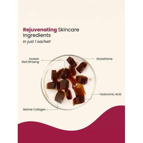 SSUNSU: Hyalu Ginseng Beauty Jelly with Collagen and Glutathione | 280gm