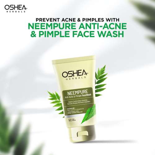 Oshea Herbals: Neem Pure Anti Acne & Pimple Facewash 150gm
