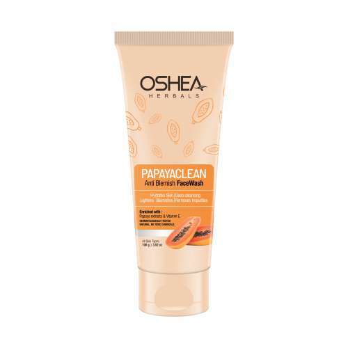 Oshea Herbals: Papaya Clean Anti Blemish Facewash 100gm