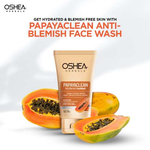 Oshea Herbals: Papaya Clean Anti Blemish Facewash 150gm